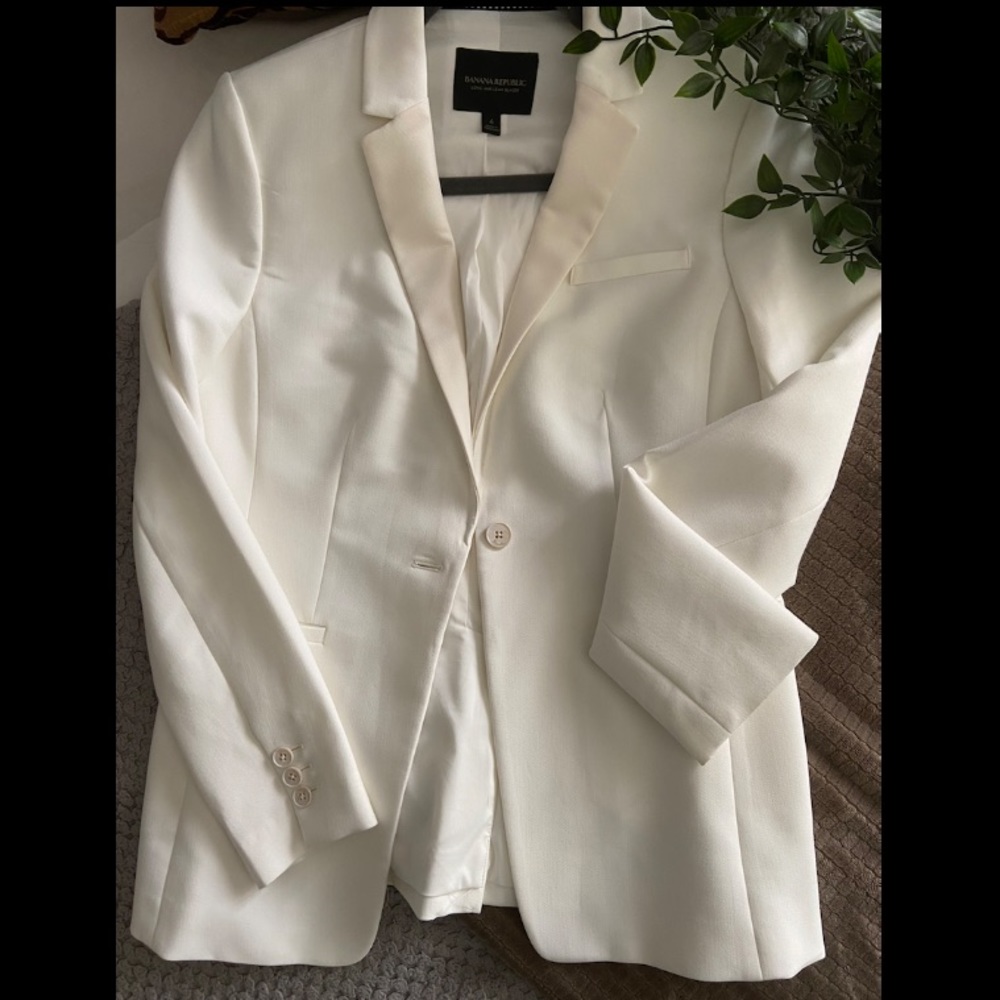 Long & Lean-Fit Washable Bi-Stretch Blazer